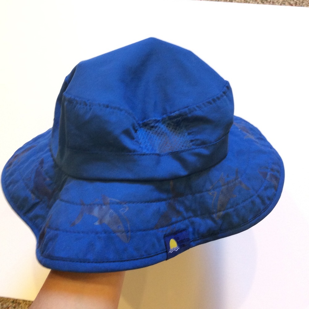 Sun protection zone royal blue sun hat